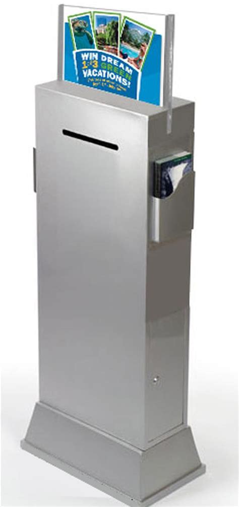 locking metal ballot box 17 x 11|Metal Ballot Boxes .